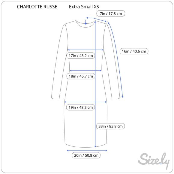 CHARLOTTE RUSSE Multi Geometric Split Sleeve Mini Dress Womens Extra Small XS - Picture 2 of 12